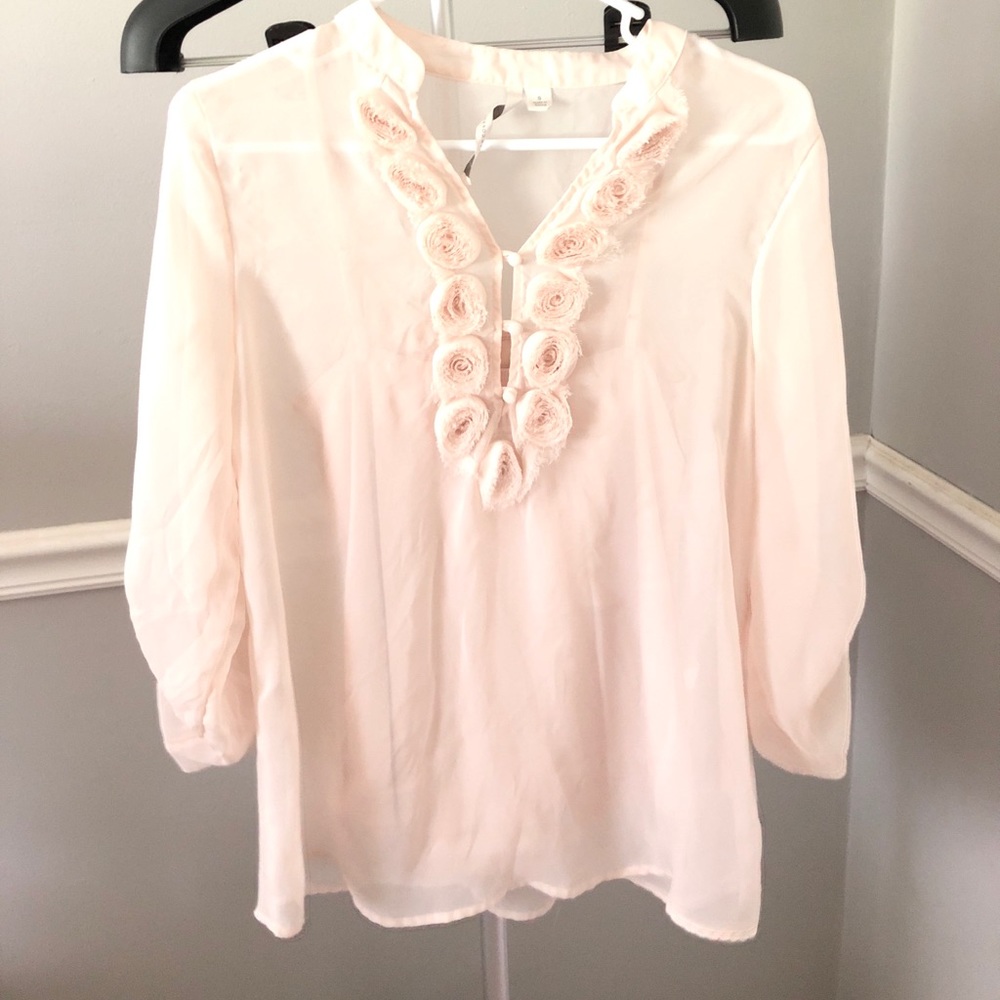 LC Lauren Conrad blouse Sz S